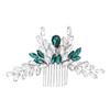Baluue Bride Hair Comb Rhinestones Elegant Side Insert Comb for Weddings Bridal Hair Accessories for Brides and Bridesmaids Special Occasions and Parties view 1