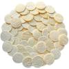 54 Pack Natural Loofah Sponge Exfoliating Face Pads - Facial Body Scrubbers Pad - When Bath Shower and Spa - Loofa Sponges Brush Scrub - Bulk Loofahs Scrubber - Cleansing Skin for Women and Men view 1