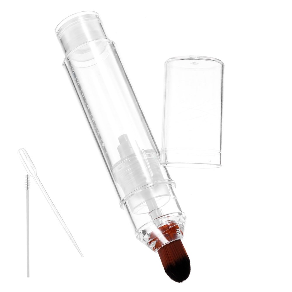 NULYLU Scalp Applicator Comb Jojoba Oil Organic Castor Oil Hair Growth Serum Applicator Bottle