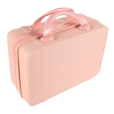 CALLARON Portable Makeup Case Mini Travel Cosmetic Organizer for Women Stylish and Lightweight Carrying Suitcase Capacity for Easy Storage and Travel Essentials