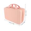 CALLARON Portable Makeup Case Mini Travel Cosmetic Organizer for Women Stylish and Lightweight Carrying Suitcase Capacity for Easy Storage and Travel Essentials view 2