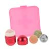 minkissy 1set Volcanic Stone Face Roller Eye Massage Beauty Stick for under Eye Puffiness Relief and Oil Absorption Elegant Casing Facial Massage Tool for Skincare view 1