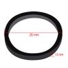 Mini Rubber Bands for Hair Braids, 1.5 cm, 1000 Count, Black view 3