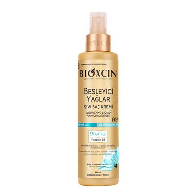 BIOXCIN Nourishing Oils Liquid Conditioner Sulfate-Free, for Dry and Damaged Hair, Anti-Hair Loss Formula 200 ML