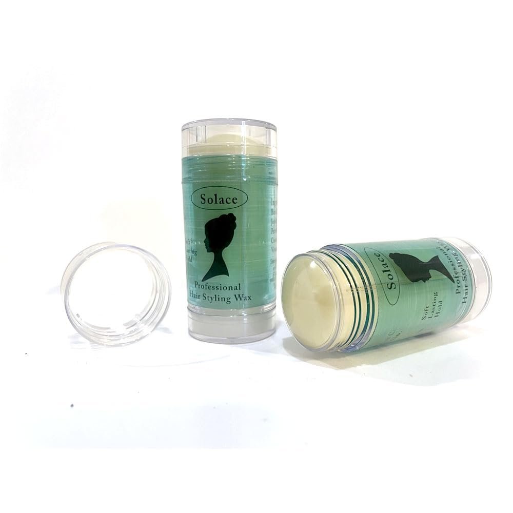 Solace Professional Hair Styling Wax stick A Dance Mom Favorite (1-Convenient 2.7oz Wax Styling Stick)