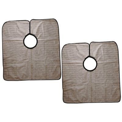 NOLITOY 2pcs Hair Cutting Capes Neckline for Salon Use Hairdresser Collars for Hair Dyeing and Styling and Lightweight