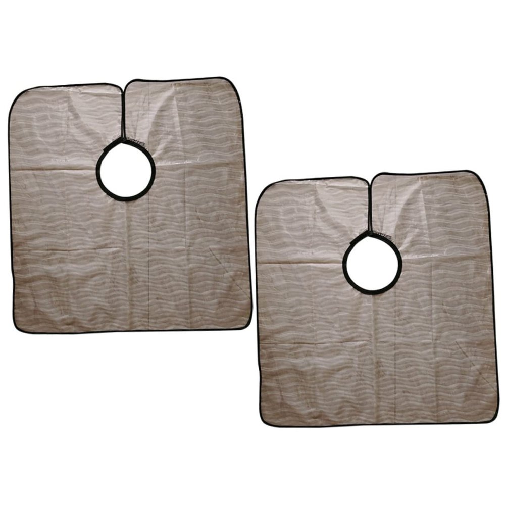 NOLITOY 2pcs Hair Cutting Capes Neckline for Salon Use Hairdresser Collars for Hair Dyeing and Styling and Lightweight