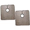 NOLITOY 2pcs Hair Cutting Capes Neckline for Salon Use Hairdresser Collars for Hair Dyeing and Styling and Lightweight view 1