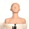 10-1 Big Ear Half Body Soft Silicone Cosmetology Esthetics Manikin Head with Shoulders Multi Function Massage Practice Head Model Wig Hat Display Facial view 3