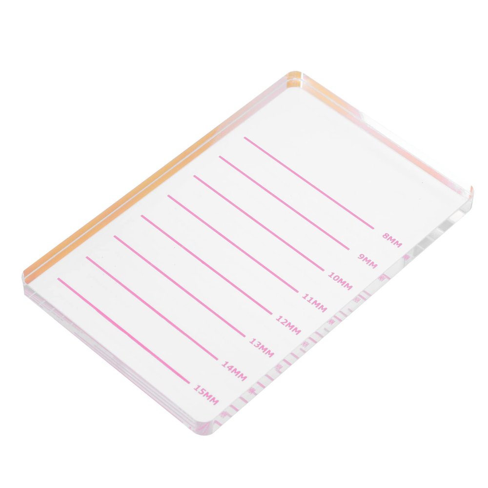 Baluue 1pc Eyelash Extension Grafting Plate Portable False Lash Platform for Professionals Lightweight and Stylish Design Comfortable Eyelash Holder for Individual Extensions