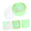 Baluue 2pcs Powder Puff Container Soft Dusting Puff for Body Powder Talcum and Care Convenient for Travel and Daily Use Storage Box view 3