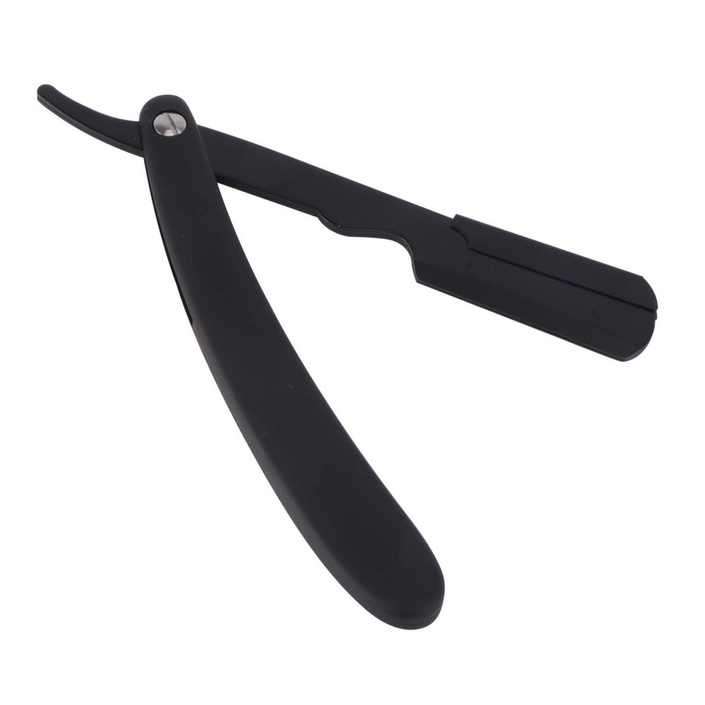 NOLITOY Trimmer for Men Beard Trimmer Holder Razor Manual Shaver Holder Beard Trimming Tool Chrome Beard Care