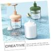 Baluue Facial Foaming Bottle Compact Easy-clean Foaming Maker for Facial Wash Shampoo Shower Gel More Produces Rich Bubbles for Convenient Bathing Grey view 2