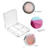Baluue 10pcs Eyeshadow Storage Case Blusher Box Makeup Organizer Lipstick Containers view 3
