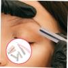 NOLITOY 1set Stainless Steel Eyebrow Trimmer Kit Facial Hair Grooming Tool Replacement Blades Lightweight and Portable Eyebrow Razor for Easy and Facial Hair Removal view 2