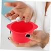FRCOLOR 2sets Silicone Wax Warmer Liner Bowl High-temperature Resistant Hair Removal Wax Melt Container Mixing Sticks for Home and Salon Use view 3