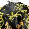CapeshionPro Barber Capes Hair Cutting Capes Salon Stylist Capes with Snaps Waterproof Professional Large Barber Hairdresser Gown Cape- 63 56(Gold) view 2