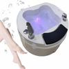 WLYPE Portable Foot Spa Bathtub,Pedicure Foot Spa,Pedicure Bowl,Foot Bath,feet spa tub,Acrylic Pedicure Chair Shampoo Sink, Sink Spa Foot Shower Wash Salon, Massage Foot(B) view 1