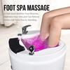 WLYPE Portable Foot Spa Bathtub,Pedicure Foot Spa,Pedicure Bowl,Foot Bath,feet spa tub,Acrylic Pedicure Chair Shampoo Sink, Sink Spa Foot Shower Wash Salon, Massage Foot(B) view 3