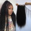 CHARMING YOU Braided Wig Human Hair Full Lace Boho Box Braids Wig Knotless 300Density Pre Plucked With Curly Ends Goddess Glueless Transparen Lace Wigs For Women Natural Color 26 Inch view 3
