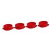 Ipetboom 4 Pcs Silicone Wax Bowl Hair Removal Waxing Bowl for Wax Heater Melt Liners Diy Candle Making Salon Spa Accessory view 1