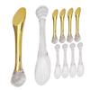 FOMIYES 10pcs Cosmetic Spatulas for Women Dual-function Eye Cream Applicators Face Cream Spoons for Skincare Travel-friendly Reduce Waste view 1