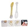 FOMIYES 10pcs Cosmetic Spatulas for Women Dual-function Eye Cream Applicators Face Cream Spoons for Skincare Travel-friendly Reduce Waste view 4