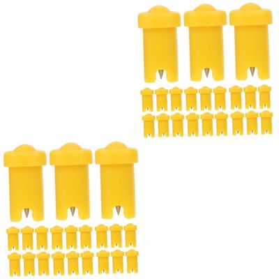 Beatifufu 200pcs Eyelash Glue Bottle Needles Blocking Nozzle Tips for Lash Extensions Portable Applicators Essential Tool for Eyelash Professionals