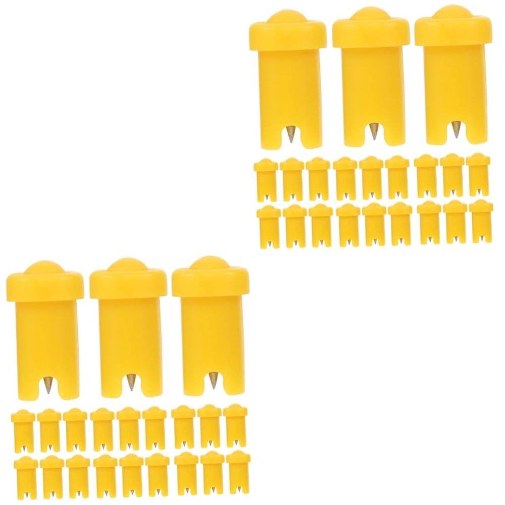 Beatifufu 200pcs Eyelash Glue Bottle Needles Blocking Nozzle Tips for Lash Extensions Portable Applicators Essential Tool for Eyelash Professionals