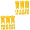 Beatifufu 200pcs Eyelash Glue Bottle Needles Blocking Nozzle Tips for Lash Extensions Portable Applicators Essential Tool for Eyelash Professionals view 1