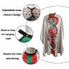 CapeshionPro Barber Capes Hair Cutting Capes Salon Stylist Capes with Snaps Waterproof Professional Large Barber Hairdresser Gown Cape- 63 56(SNAKE) view 3