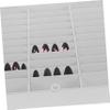 Outanaya Nail Tool Holders Acrylic Nail Box Easy Storage for Nails Cosmetics Jewelry view 3