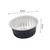 Beatifufu 12pcs Aluminum Foil Wax Melting Bowls Round Hair Removal Containers for Wax Beans Lightweight Women Waxing Supplies view 4