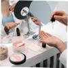 FOMIYES Stainless Steel Makeup Mixing Palette Artist Tool Blending Tray Storage Sleeve Multifunctional for Foundation Painting view 4