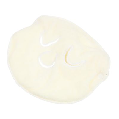 FRCOLOR 1pc Thickened Polyester Skin Care Towel for Women Moisturizing Facial Hot Cold Compress Towel for Beauty Salons and Home Use Gentle and Absorbent for Skin Care
