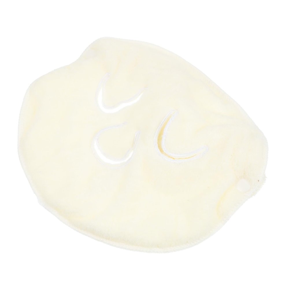 FRCOLOR 1pc Thickened Polyester Skin Care Towel for Women Moisturizing Facial Hot Cold Compress Towel for Beauty Salons and Home Use Gentle and Absorbent for Skin Care