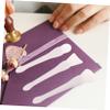 COHEALI 3pcs Sturdy Silicone Spatula Bowl Scraper Wax Seal Cleaner for Wax Melting Reusable view 2