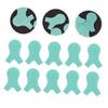 HAPINARY 10pcs Y-Shaped Eyelash Brush for Lash Perm and Lift Eyelash Perming Curler with Soft Bristles for All Eye Shapes Green Color Easy to Carry and Use view 3