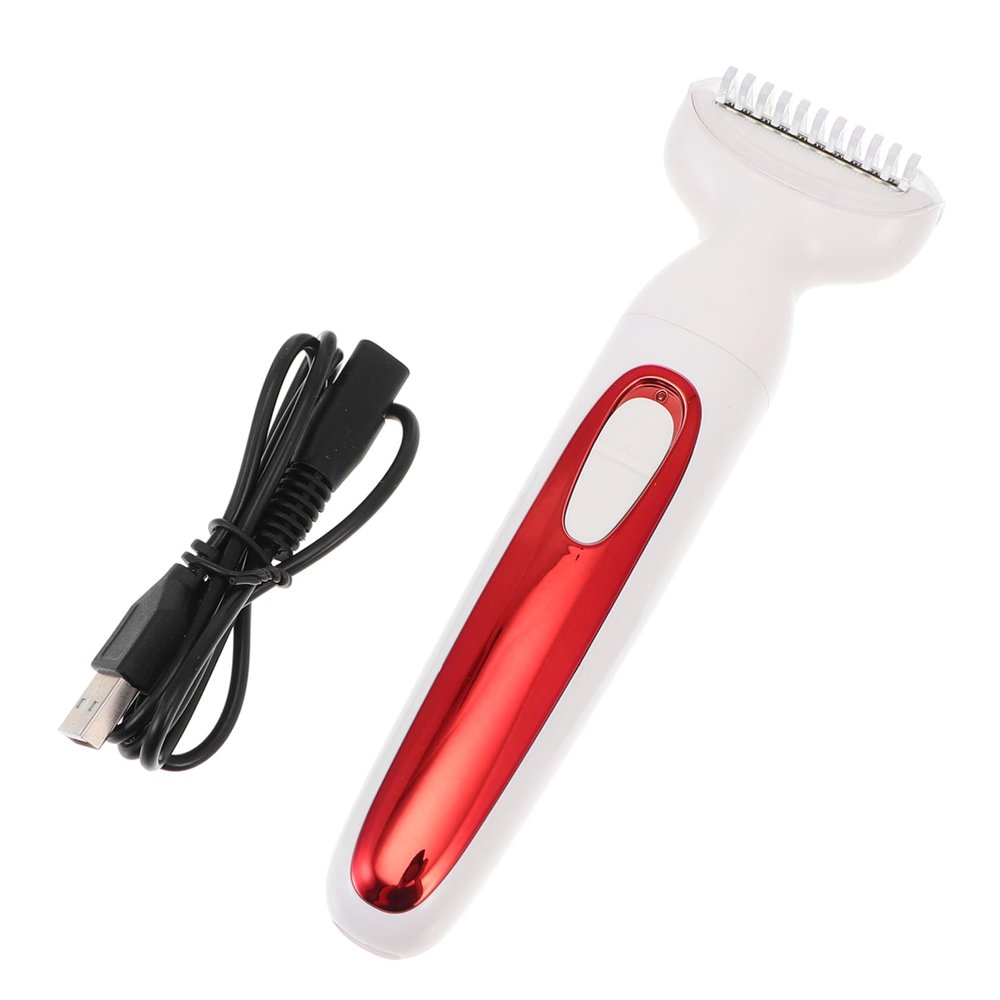 HAPINARY 1pc USB Rechargeable Electric Body Hair Removal Device for Men Women Portable Dehairing Tool for Legs Arms Armpits and Bikini Line Household Depilator to Use