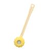 VINTORKY Practical Silicone Body Scrubber Long Handle Gentle Exfoliating Bath Brush for Shower Back Scrubber for Men and Women Yellow Easy to Clean and Store view 1