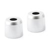 Beatifufu 2pcs Razor Holder Base Material Shaving Razor Stand Base Accessory Holder Stand view 1