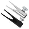 BIUDECO 2pcs Eye Makeup Pencil Sharpener Dual-Sided Cosmetic Sharpener -Shaped Slot for Precision Shaping Durable Design Black Silver view 1