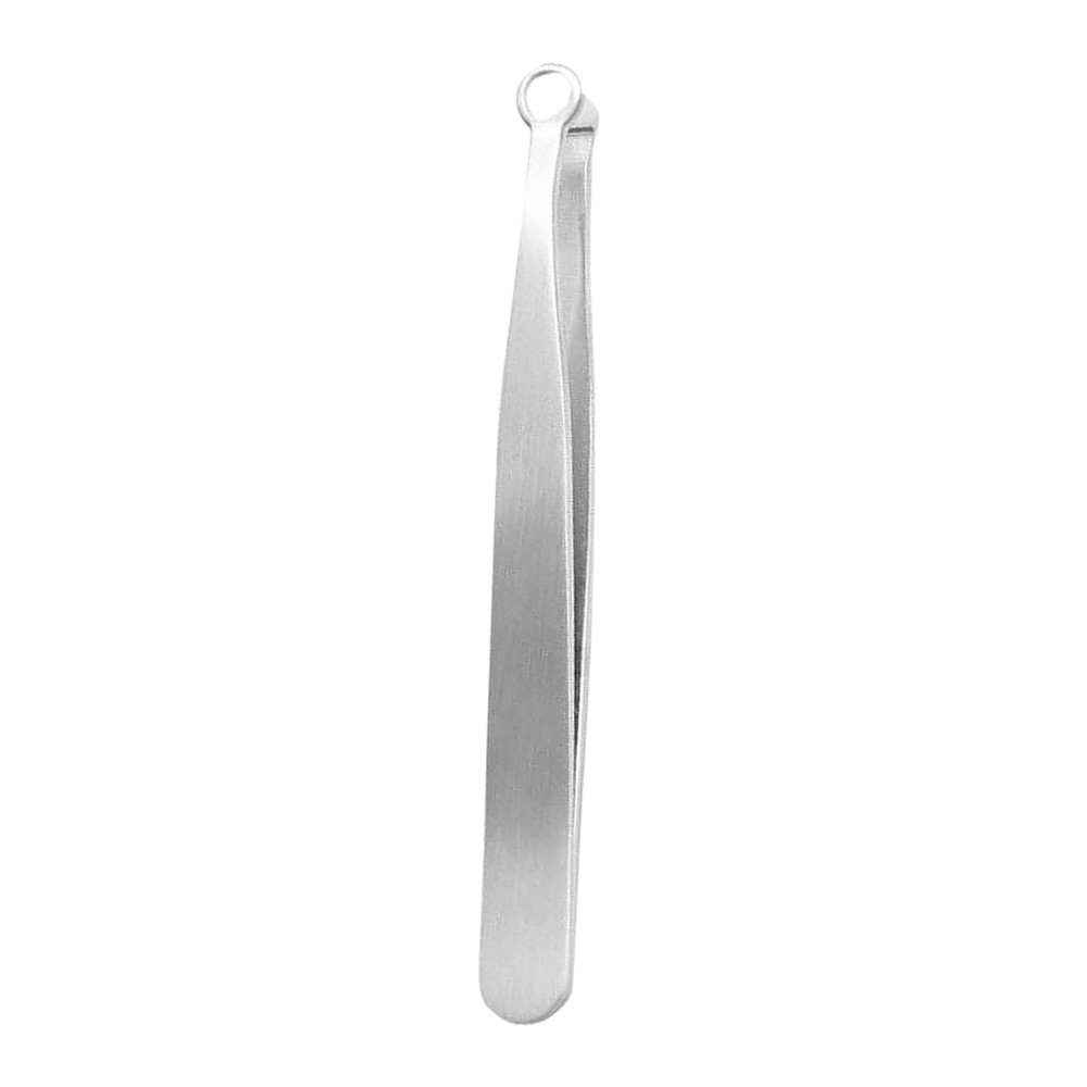 Mikinona Nasal Hair Trimmer for Men Women Round Head Stainless Steel Tweezer Hair Removal Clipper Portable
