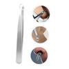 Mikinona Nasal Hair Trimmer for Men Women Round Head Stainless Steel Tweezer Hair Removal Clipper Portable view 3