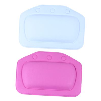 Didiseaon Bathtub Pillow Set Full Spa Pillow for Bath Suction and Neck Support Random Color