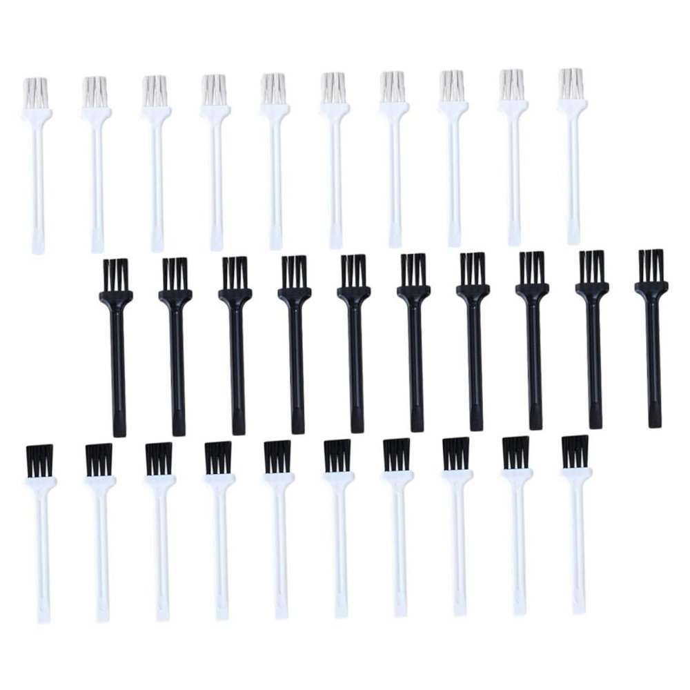 Outanaya 60pcs Electric Shaver Cleaning Brush Static Multipurpose Brushes for Keyboards Laptops and Electronics Ergonomic Design for Easy Dust Removal and Beard Cleaning