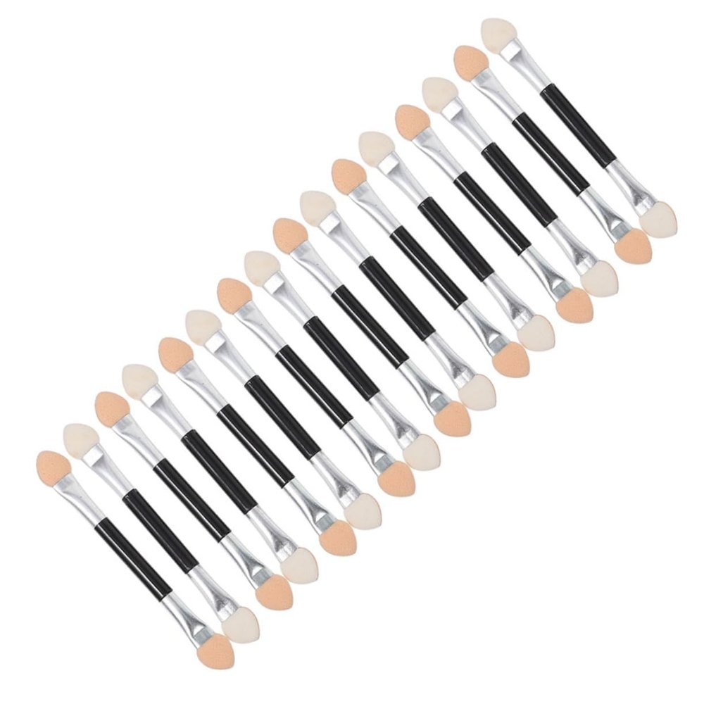 NOLITOY 30pcs Dual-headed Eyeshadow Sticks for Women Versatile Eye Makeup Applicators Easy to Use for Beginners and Makeup Artists