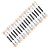 NOLITOY 30pcs Dual-headed Eyeshadow Sticks for Women Versatile Eye Makeup Applicators Easy to Use for Beginners and Makeup Artists view 1