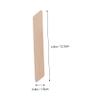 TOVINANNA 150pcs Wooden Wax Applicators for Hair Removal Spatulas for Body and Face for Soft and Hard Wax Applications Versatile view 4