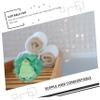 Baluue 2pcs Cartoon Bath Exfoliating Comfortable Skin Scrubber for Boys and Girls Christmas Bath Flowers for Family Use Santa Christmas Tree view 2